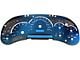 Instrument Cluster Upgrade Kit with Transmission Temperature; Aqua (03-06 Silverado 1500 Extended Cab)