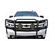 Grille Guard with 7-Inch Round LED Lights; Black (19-21 Silverado 1500, Excluding Diesel; 2022 Silverado 1500 LTD, Excluding Diesel)