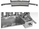 Grille; Vertical Billet Main; Chrome (99-02 Silverado 1500)