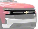 Grille Overlay; Matte Black (19-21 Silverado 1500 LT, LT Trail Boss, LTZ, RST)