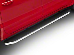 H-Style Running Boards; Polished (19-25 Silverado 1500 Crew Cab)