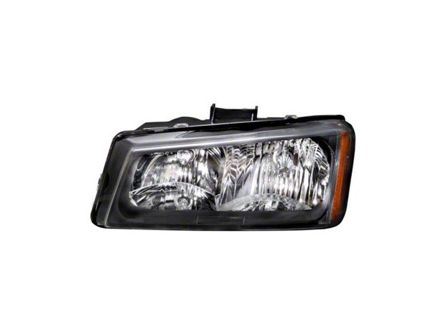 Headlights Depot Halogen Headlight; Driver Side (03-06 Silverado 1500)