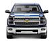 LED DRL Headlights with Amber Corner Nights; Chrome Housing; Clear Lens (14-15 Silverado 1500)