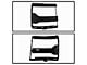 Headlight Trim Bezel Cover; Black; Passenger Side (16-18 Silverado 1500)