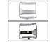 Headlight Trim Bezel Cover; Chrome; Passenger Side (16-18 Silverado 1500)