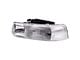 Headlights; Chrome Housing; Clear Lens (99-02 Silverado 1500)