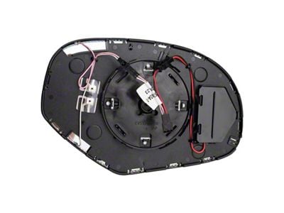 Heated Mirror Glass with Turn Signal Indicator; Driver Side (07-13 Silverado 1500)