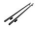 Hex Side Rails; Textured Black (14-24 Silverado 1500 w/ 8-Foot Long Box)