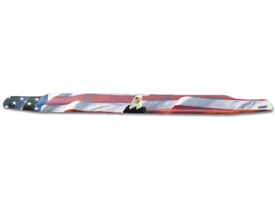 Vigilante Premium Hood Protector; Flag (03-05 Silverado 1500)