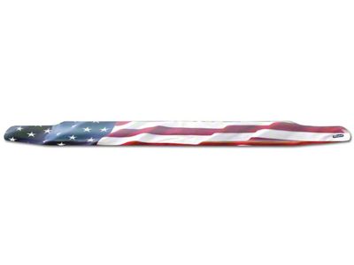 Vigilante Premium Hood Protector; American Flag (01-02 Silverado 1500)