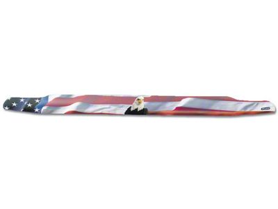 Vigilante Premium Hood Protector; American Flag with Eagle (2006 Silverado 1500)