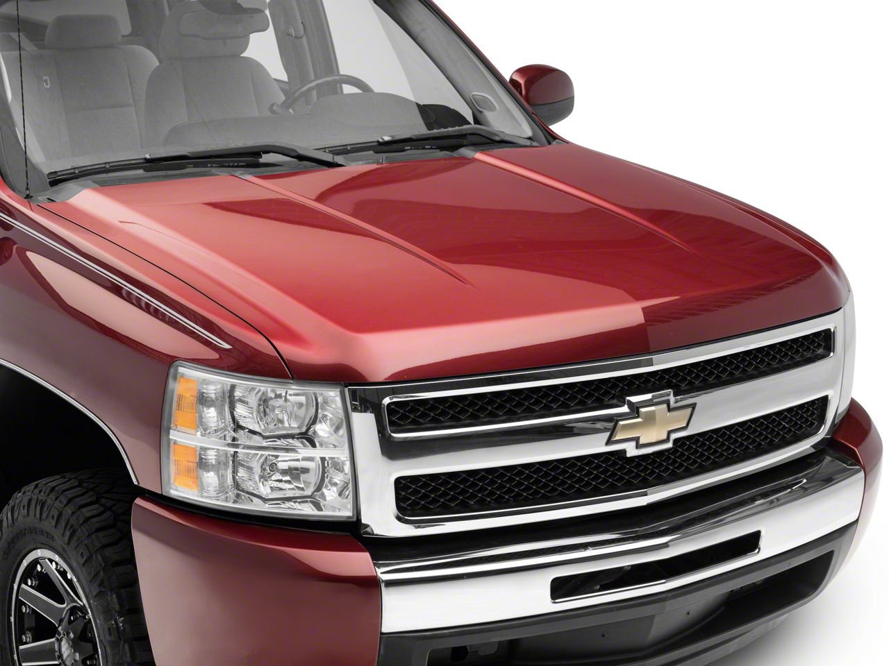 Silverado 1500 Hood; Unpainted (07-13 Silverado 1500)