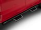 Impact Side Step Bars; Black (19-24 Silverado 1500 Crew Cab)