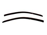 In-Channel Ventvisor Window Deflectors; Front; Dark Smoke (14-18 Silverado 1500 Regular Cab)