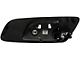 Interior Door Handle without Heated/Memory Seat Switch Hole; Black and Chrome; Front Driver Side (07-13 Silverado 1500)