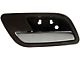 Interior Door Handle; Cashmere Brown and Chrome; Rear Driver Side (07-13 Silverado 1500 Crew Cab)