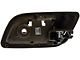 Interior Door Handle; Cashmere Brown and Chrome; Rear Driver Side (07-13 Silverado 1500 Crew Cab)