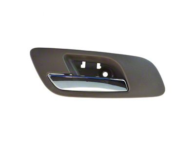 Interior Door Handle; Front Driver Side; Chrome and Cashmere (07-13 Silverado 1500)