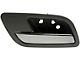 Interior Door Handle; Titanium Gray and Chrome; Rear Driver Side (07-13 Silverado 1500 Crew Cab)