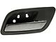 Interior Door Handle; Titanium Gray and Chrome; Rear Passenger Side (07-13 Silverado 1500 Crew Cab)