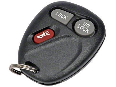 Keyless Entry Remote; 3-Button (03-06 Silverado 1500)