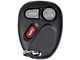 Keyless Entry Remote; 3-Button (01-02 Silverado 1500)