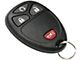 Keyless Entry Remote; 4-Button (07-10 Silverado 1500)