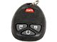 Keyless Entry Remote; 4-Button (07-10 Silverado 1500)