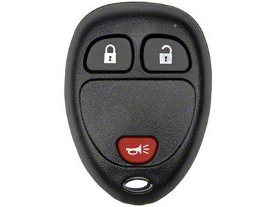 Keyless Entry Remote Case; Black (07-13 Silverado 1500)