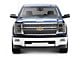 LED Bar Factory Style Headlights with Bumper Lights; Matte Black Housing; Clear Lens (14-15 Silverado 1500)