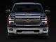 LED Bar Projector Style Headlights with Black Trim; White Housing; Clear Lens (14-15 Silverado 1500)