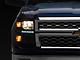 LED DRL Headlights; Black Housing; Clear Lens (14-15 Silverado 1500)