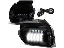 LED Projector Fog Lights; Smoked (03-06 Silverado 1500)