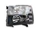 LED Reflector Headlights; Black Housing; Clear Lens (07-13 Silverado 1500)