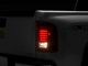 LED Tail Lights; Black Housing; Clear Lens (07-13 Silverado 1500)