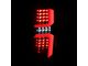 LED Tail Lights; Gloss Black Housing; Dark Smoked Lens (07-13 Silverado 1500)