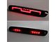 LED Third Brake Light with Sequential Brake Lights; Red Housing; Smoked Lens (07-13 Silverado 1500)