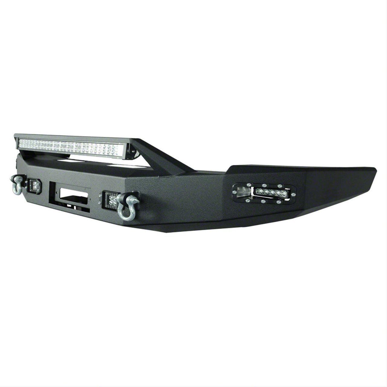 Silverado 1500 LED Winch Front Bumper (07-13 Silverado 1500) - Free ...