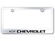 Chevrolet Laser Etched License Plate Frame (Universal; Some Adaptation May Be Required)