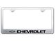 Chevrolet Laser Etched License Plate Frame (Universal; Some Adaptation May Be Required)