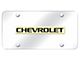 Chevrolet License Plate (Universal; Some Adaptation May Be Required)