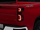 Light Bar LED Tail Lights; Black Housing; Clear Lens (19-23 Silverado 1500 w/ Factory LED Tail Lights)