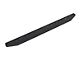 Louvered Side Step Bars without Mounting Brackets; Textured Black (99-24 Silverado 1500 Crew Cab)