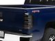 AlphaRex LUXX-Series LED Tail Lights; Alpha Black Housing; Clear Lens (14-18 Silverado 1500 w/ Factory Halogen Tail Lights)