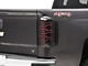 AlphaRex LUXX-Series LED Tail Lights; Black/Red Housing; Smoked Lens (14-18 Silverado 1500 w/ Factory Halogen Tail Lights)