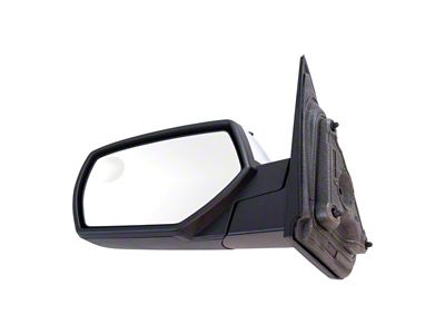 Manual Mirror; Chrome; Driver Side (14-18 Silverado 1500)