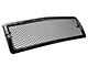 Mesh Upper Replacement Grille; Black (14-15 Silverado 1500)