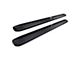 Molded Running Boards without Mounting Kit; Black (04-06 Silverado 1500 Crew Cab)