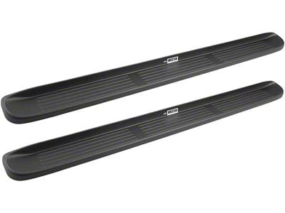 Molded Unlighted Running Boards; Black (04-06 Silverado 1500 Crew Cab)