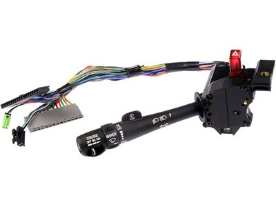 Multi Function Switch Assembly; With Cruise Control (99-02 Silverado 1500)